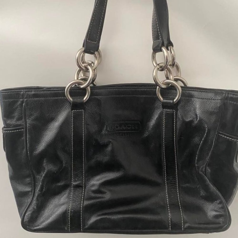 COACH Patent Leather Handbag